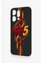 Oppo Reno 14 Compatible Yellow Red Ivy Patterned Silicone Case - 4