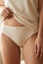 Ribana Heart Women's Bikini Panties Ecru 100% Cotton Pack of 6 - 3