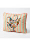 Striped Shawl Patterned Rectangular Throw Pillow Cover