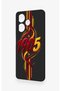 Infinix Hot 30 Compatible Yellow Red Ivy Patterned Silicone Case - 4