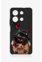 Infinix Note 30 Compatible Hello Cat Patterned Silicone Case - 2