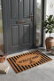 Door Mat Non-Slip Base Decorative Home Office Mat 45X70 cm - 2