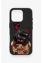 iPhone 16 Pro Compatible Hello Cat Patterned Silicone Case - 2