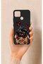 حافظة سيليكون متوافقة مع هاتف Realme C25 بنمط Hello Cat