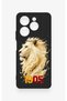 Infinix Hot 40 Pro Compatible Yellow Red 1905 Lion Pattern Silicone Case - 2