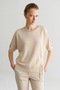Stone Embellished Drawstring Blouse 10552 - 2