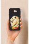 Samsung J7 Prime Compatible Yellow Red 1905 Lion Pattern Silicone Case