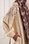 Wildflower Embroidered Dress Natural Ecru - 4