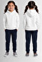 Girl's Hooded 100% Cotton 3-Yarn Sweatshirt - 2