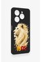 Tecno Spark 20 Pro Compatible Yellow Red 1905 Lion Pattern Silicone Case - 3