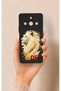 حافظة سيليكون متوافقة مع هاتف Realme 11 Pro باللون الأصفر والأحمر 1905 بنمط الأسد