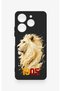 Tecno Spark 10 Pro Compatible Yellow Red 1905 Lion Pattern Silicone Case - 2