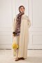 Wildflower Embroidered Dress Natural Ecru