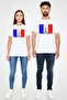 Eiffel Tower and France Flag Printed T-Shirt - 4
