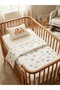 100% Cotton Cute Cars 3 Piece Baby Crib Bedding Set - 2
