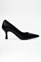 Women's High Heel Shoes Stiletto Pointed Toe Thin Heel Mireva Black - 2