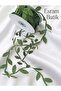 Green Leaf Decorative Ribbon, Decorative Strip, Hobby Wedding Engagement Henna Wedding Organization 10 Mtre - 2