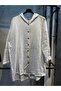 Linen Jacket with Star on the Back, Hood, Height 90 Cm, Chest Measurement Double-Sided 135cm - 2