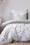 Wave Green Single 100% Cotton Duvet Cover Set