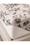 Single Elastic Sheet Set 100X200 cm Floral Patterned + 1 Pillowcase - 3