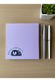 Set of 6 Penguin Patterned Memopads, (10X10) 110 Gr Thick Paper Notepad, Notepad, Notepad - 5