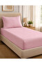 Single Elastic Sheet Set 100X200 cm Solid Color + 1 Zippered Pillowcase - 2