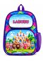 Kindergarten Girl Labubu Patterned Backpack with Water Bottle Compartment