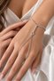 Stylish and Elegant Shahmeran Bracelet with Zircon Stones Women's Hand Chain