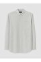 Regular Fit Linen Blended Men's Shirt - 5
