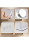Vanity Mirror with Lights - Hollywood Lighted Makeup Mirror, Dimmable LED Bulbs, 3 Color Modes, Touch Control, 360° Rotation (White, 9 light bulbs) - 6