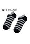 Essentials Unisex 2-Pack Patterned Ped Socks