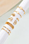 6-Piece Combination Gold Ring Set - 4