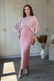 Ruched Maxi Dress with Shoulder Detail - 4