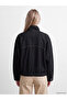 Ozmarka New Season Indigo Oversize Women's Jean Shirt Jacket - 4