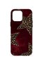iPhone 13 Pro Max Vorian Double Layer Case Bordeaux Leopard Star - 3