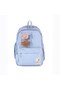 51666 Teddy Bear Mascot School Backpack Blue