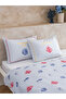 Nevavm Striped Patterned Double Pique Set with a Difference - 3