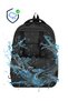 A+ Premium Quality Black 4 Zipper Compartments Water Repellent Water Compartment Sports Travel Middle School High School Daily School Backpack 659 - 5
