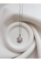 Sun Figured Zircon Stone Steel Necklace - Steel Chain Necklace - Sun Figured Zircon Stone Steel Necklace - 5