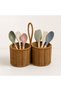 Hasir 2-Piece Spoon Holder Organizer - 3
