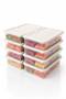 Set of 8 Freshbox Storage Containers Suitable for Microwave and Refrigerator - Refrigerator Organizer 1200 ml - 3