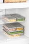 Set of 6 Freshbox Storage Containers Suitable for Microwave and Refrigerator - Refrigerator Organizer 2400 ml - 3