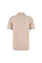 Beige Men's Regular Fit 100% Cotton Polo T-Shirt D261002 - 7