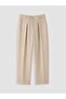 Xside Beige Loose Fit Men's Trousers - 5