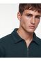 Lcw Vision Petrol Polo Collar Men's Sweatshirt - 3