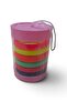 Mixed Color 6-Piece Rubber Towel Buckle (Diameter: 3.5 cm) 130688