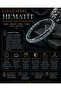 Certified Hematite Natural Stone Sergeant Model Roleks Cut Unisex Natural Stone Bracelet - 5