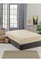 Single Cotton Elastic Combed Cotton Bed Sheet Cream - 2