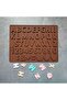 Chocolate Letter Mold Pastry Letter Mold Alphabet Stone Powder Mold Silicone 2cm - 6