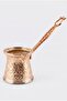 150 ml Traditional Embossed Cast Steel Induction Compatible Turkish Coffee Pot for 2-3 People - 5